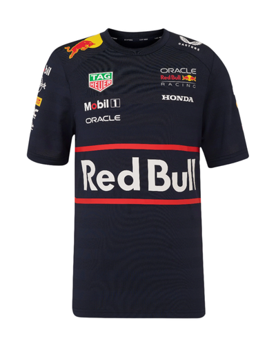 TJ9866 Red Bull Racing F1 Kid's 2025 Team T-Shirt - Youth Navy