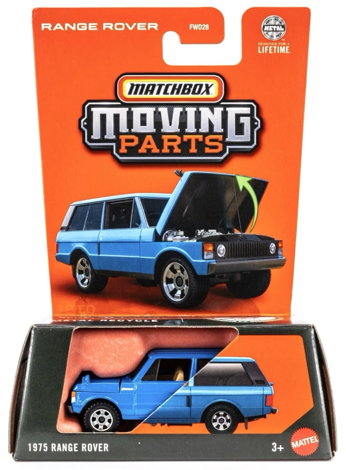 MBJBW91 Matchbox Moving Parts 1975 Range Rover