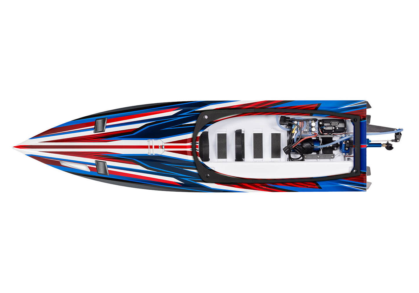 103076-4 Spartan SR (Self Rightening) Brushless 36" Race Boat