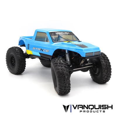 VPS09009C Vanquish Products VRD Stance RTR 1/10 Scale Portal Axle Competition Crawler  - Progress Blue