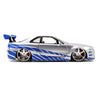 MJ97184 JD 1:32 F&F Brian's Nissan 2002 Skyline GT-R R34 SIL