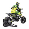 LOS-2310 1/4 Promoto-SM FXR Supermoto Motorcycle RTR (Battery and Charger Included), White