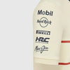 TU11395 Red Bull Racing F1 Heritage Team Polo Shirt-Egret