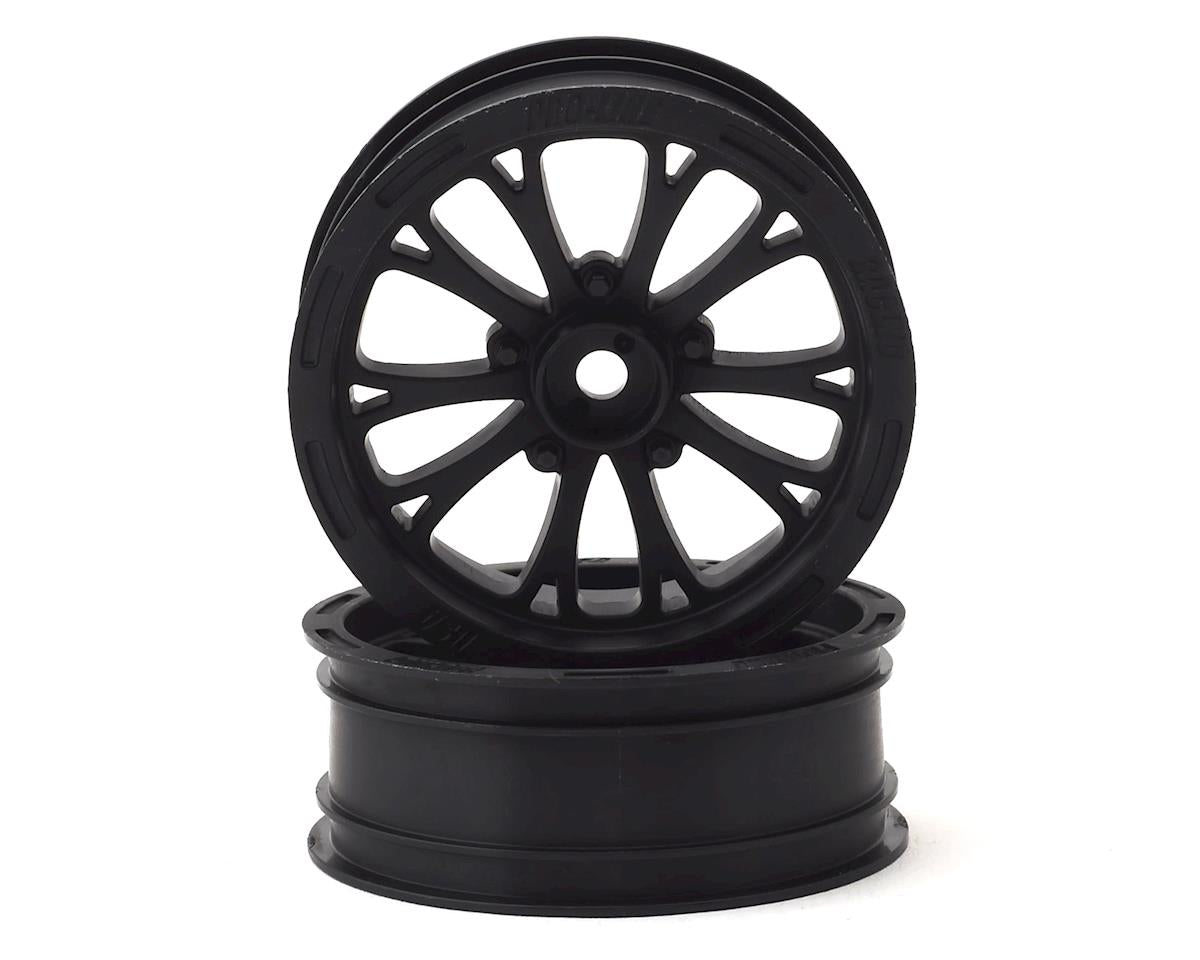 PRO277503 Pomona Drag Spec Front 2.2" 12mm Drag Wheels (2) Black