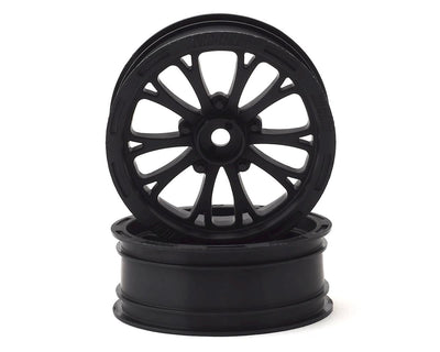 PRO277503 Pomona Drag Spec Front 2.2" 12mm Drag Wheels (2) Black