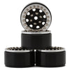 RC4WD Z-W0062 RC4WD Raceline 1.0 Monster Beadlock Wheels V2 (Silver/Black) (4)