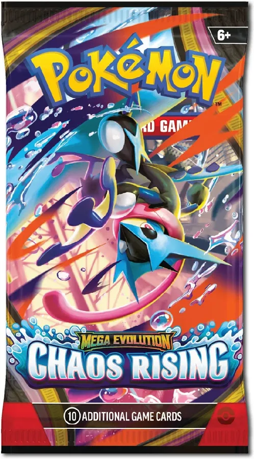 PKU10-10407-119 Pokemon Mega Evolution Chaos Rising Booster Bundle single