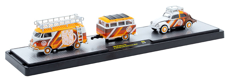 M2 Machines 36000-90 1960 VW Delivery Van and 1953 VW Beetle Deluxe USA Model
