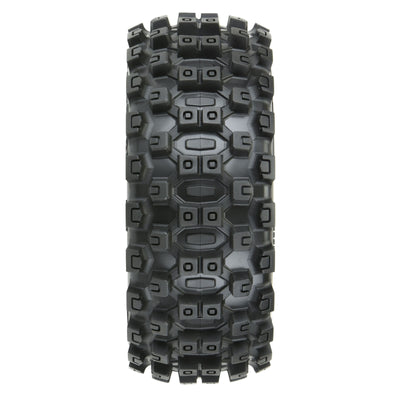 PRO906721 Badlands MX Pre-Mounted 1/8 Buggy Tires (Black) (2) (M2) w/Mach 10 Wheel