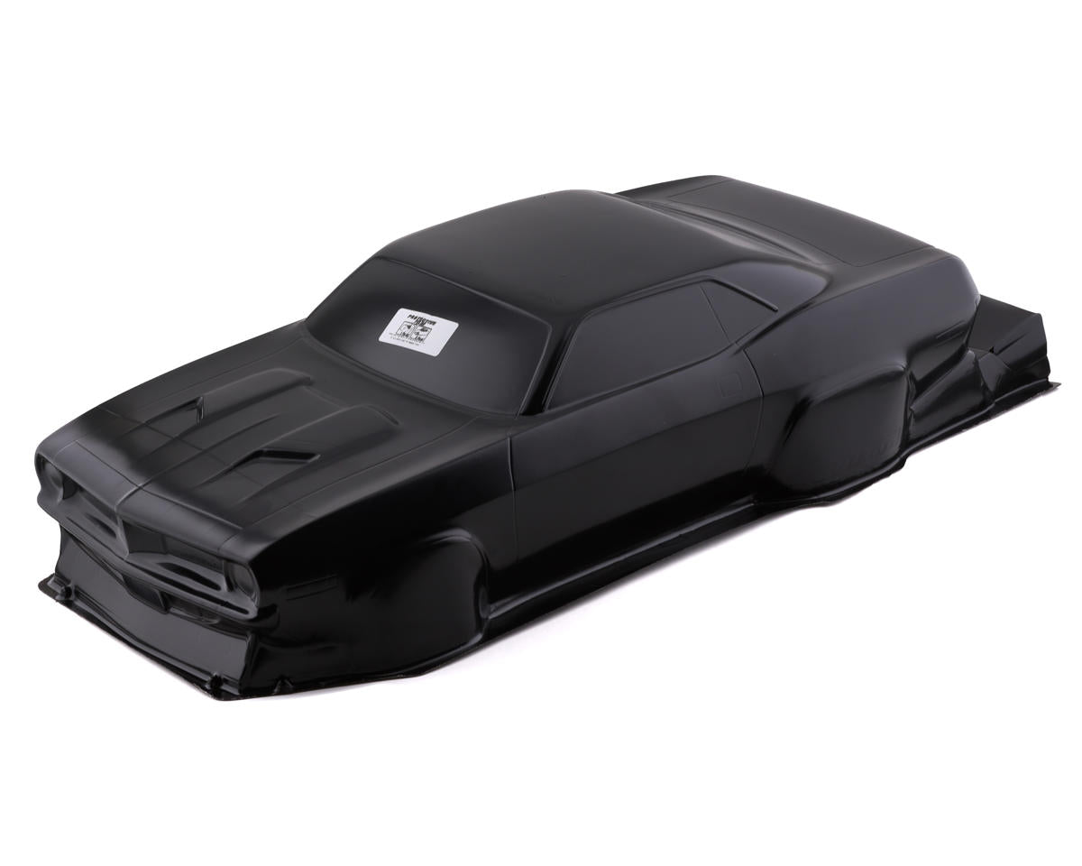 PRO355018 1972 Plymouth Barracuda Motown Missile (Black) (335mm)