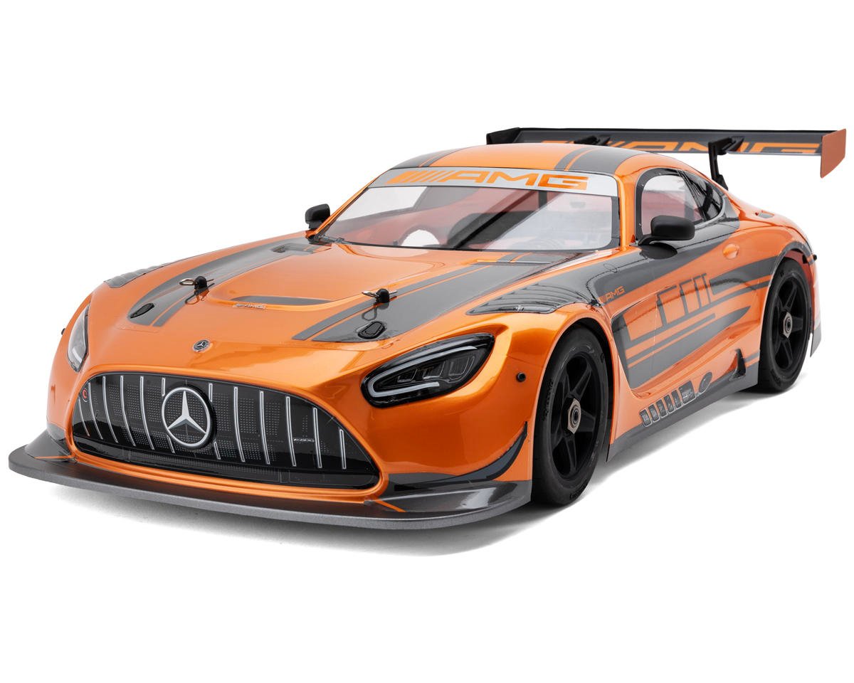 KYO34117 Kyosho Inferno GT2 VE Race Spec 2020 Mercedes AMG 1/8 Ready Set Electric On-Road Car (Orange)