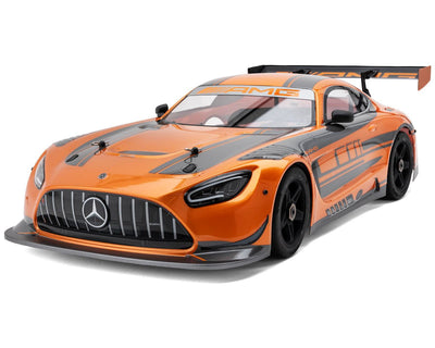 KYO34117 Kyosho Inferno GT2 VE Race Spec 2020 Mercedes AMG 1/8 Ready Set Electric On-Road Car (Orange)