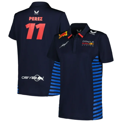 TF5886 RBR F1 Women 2024 Sergio "Checo" Perez Team Polo Shirt -