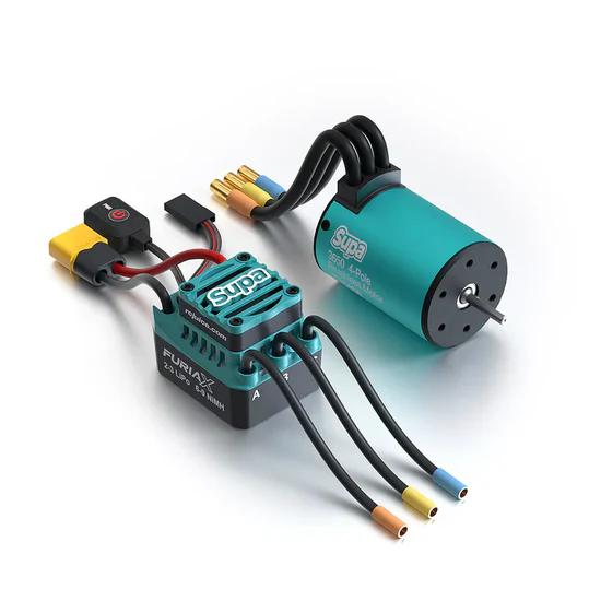 SKYRC SK-300080-05 SKYRC Furia Supa Combo 60A ESC And 3650 5400KV Brushless Motor 1/10