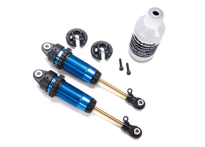 7462 Shocks, GTR XX-Long Blue - Anodized