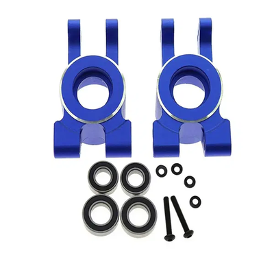 INTC32472BLUE Alloy Machined Rear Hub Carriers 1/8 4WD