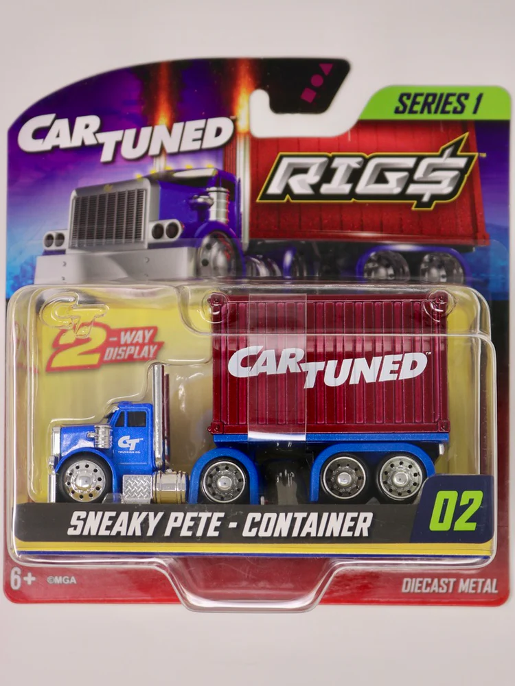 CarTuned 559313 1:64 Container Rigs Series 1 – Assortment