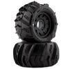 PRO1019310 Dumont F/R 2.8" MT Tires Mounted 12mm/14mm Black Raid (2)