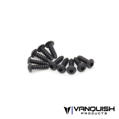 VPH112310 Vanquish Products M3 x 10 Coarse Thread Button Head - 10 pack