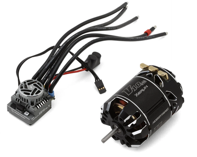 HWA38020807 Hobbywing XR10 Pro G3X Stock Spec Sensored Brushless ESC & V10 G4R Team Edition Motor Combo (17.5T)