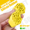 YQT-1319-1370YE INJORA 1.3" Swamp Claw M/T Micro Rock Crawler Tires Combo (4) (70mm OD) (S5) w/Super Soft Silicone Rubber Inserts