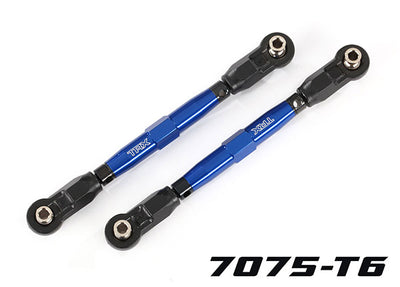 8948X Toe links, front (TUBES blue-anodized)