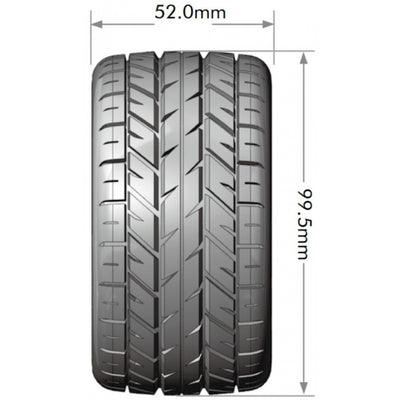 L-T3208SX Louise R/C - ST-Rocket Soft 1/10 Stadium Truck, 0 & 1/2" Offset, 12, 14, 17mm Removable Hex Wheels