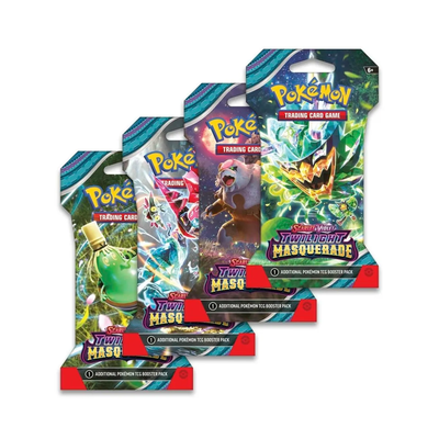 189-41249 Pokemon Scarlet & Violet #6 Twilight Masquerade SLVD Booster