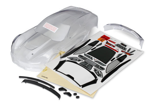 8386 4TEC Corvette Z06 Clear Body