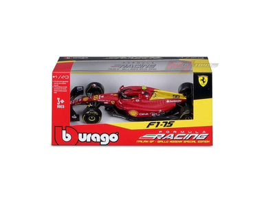Burago 1:43 Racing F1 2022 Ferrari Charles Sainz RD #55