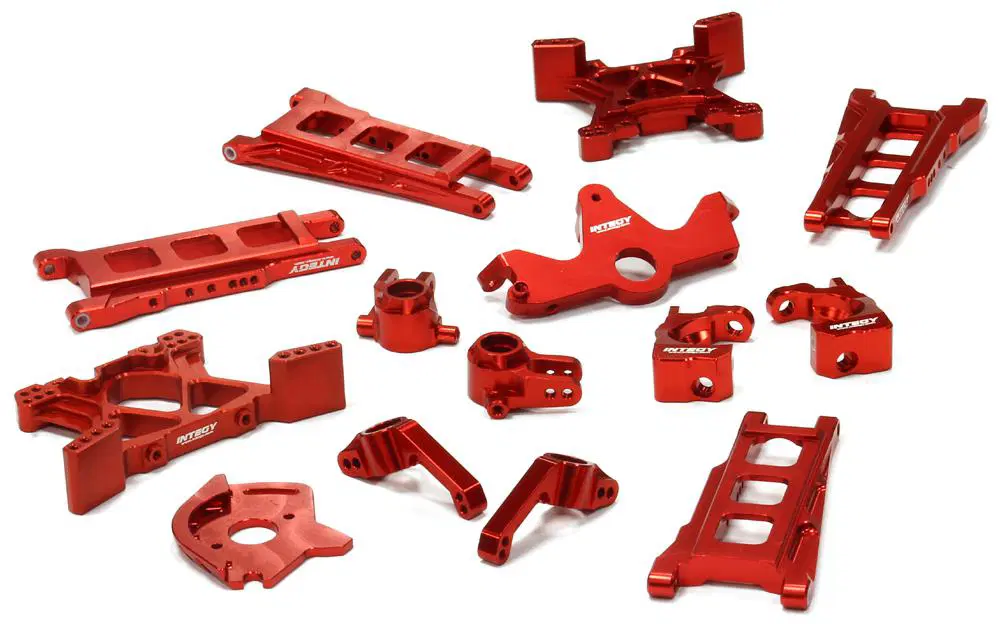 INTT8595RED Machined T2 Conversion Kit 4X4 (non-LCG)