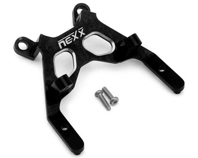 NX-489-B NEXX Racing Losi® Micro-B CNC Aluminum Front Bulkhead Brace (Black)