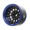 BRPB012BBK ProBuild™ 1.9" R12 Adjustable Offset Aluminum Beadlock Wheels (2) Blue/Matte Black