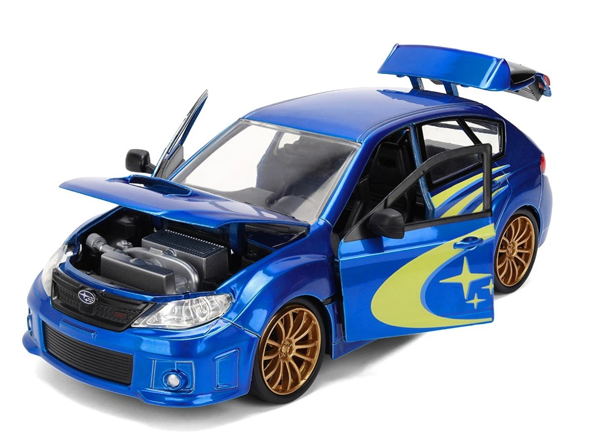 Jada 38057 1:24 2012 Subaru Impreza WRX STI – Blue – JDM Tuners