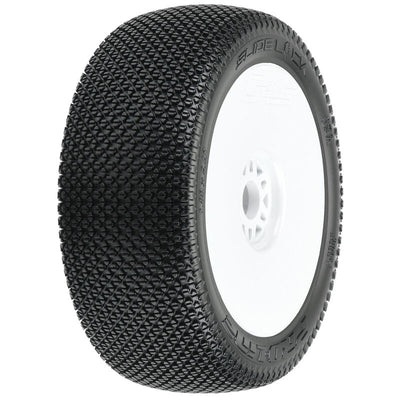 PRO9064233 Slide Lock Soft 1:8 Buggy Tires Premounted 17mm Pair