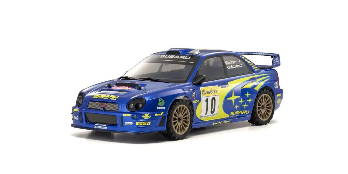 KYO34481T1 Kyosho Fazer Mk2 FZ02-R 2002 4WD Subaru Impreza WRC2002