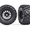7875  Tires & wheels, assembled, glued, XRT Race black wheels
