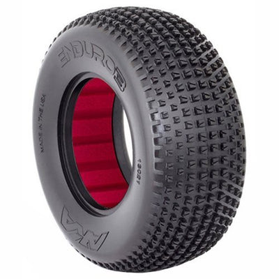 AKA13021SR Enduro 3 Wide Short Course Tires w/Red Insert (2)