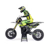 LOS-2310 1/4 Promoto-SM FXR Supermoto Motorcycle RTR (Battery and Charger Included), White
