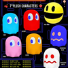 TNK634681 Pac-Man 7" Plush Assortment