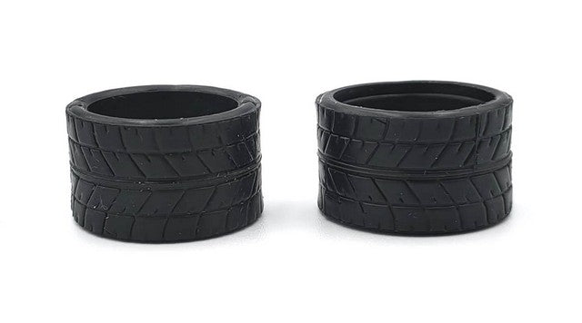 MZR-V1RR15-14 Marka V1 Mini-Z RCP Rubber Rear Radial Tire 15 degree mediuem 14mm (1 Pair)