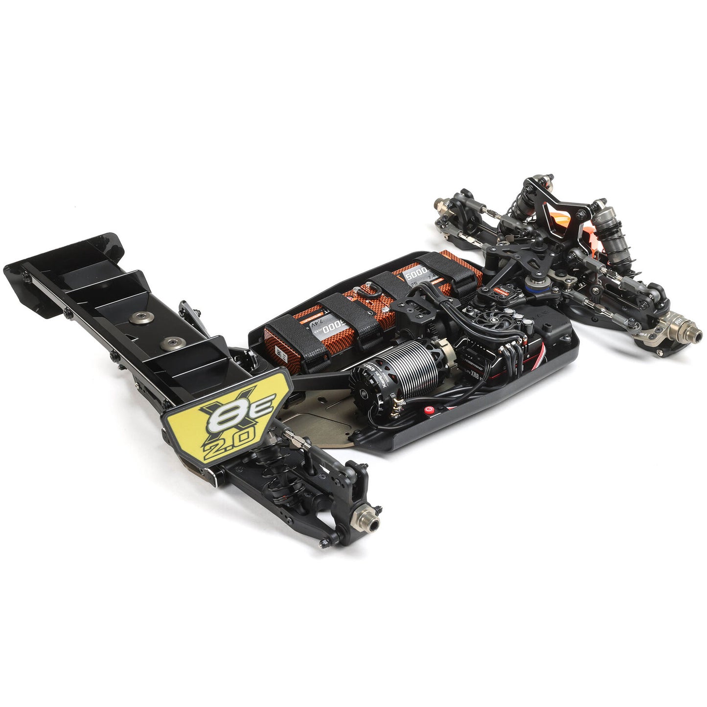 TLR04012 1/8 8IGHT-X/E 2.0 Combo 4X4 Nitro/Electric Race Buggy Kit