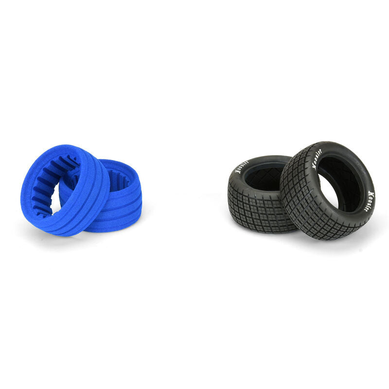 PRO827402 Hoosier Angle Block Dirt Oval 2.2" Rear Buggy Tires (2) (M3)