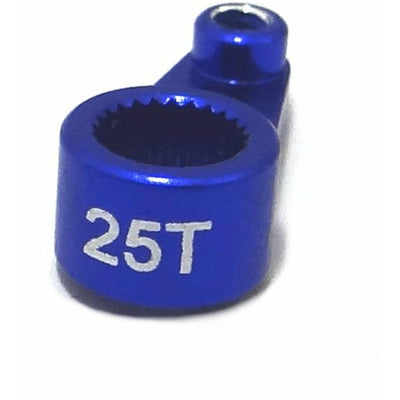 HRVXS25SH06 - Aluminum Servo Horn 25t 1/16 TRA (Stock)