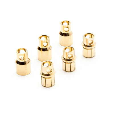 DYNC0093 Connector: Gold Bullet Set, 8.0mm (3)