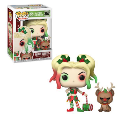 FU50656 Holiday Harley Quinn with Helper