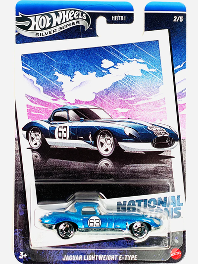 HWHRT81 Hot Wheels Silver Series Jaguar Lightweight E-Type