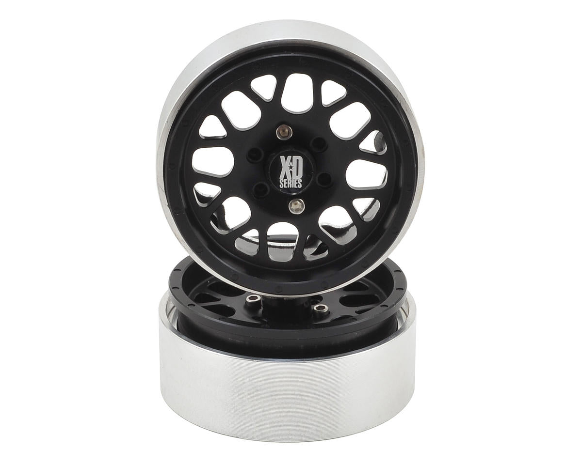 IRC00110 Incision KMC 1.9" XD820 Grenade Wheels (2) (Black)