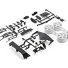 YEA-YABY-0001  Yeah Racing Mitubishi Lancer EVO IV Rally Catalunya 1997 #1 1/10 Touring Car Body Set (Clear) (190mm) w/Wheels