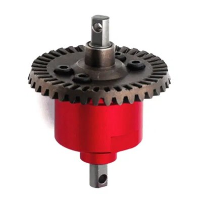 INTC32149RED Metal Diff Assembled Slash 4x4